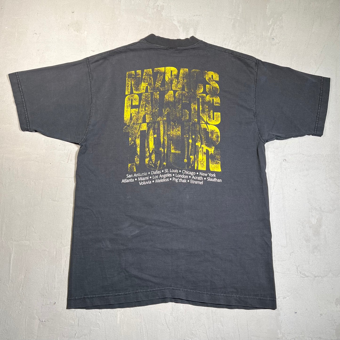 1990s T-Mek Game Promo Tee Black Size XL USED v19617