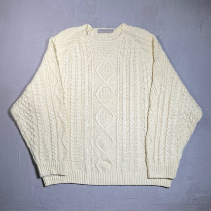 Fear of God FOG Essentials Yellow Knit Sweater Size XXL USED x17700