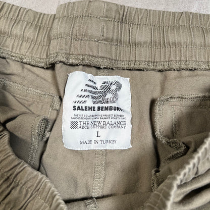 New Balance Salehe Yurt Green Pants Size Large USED x17693