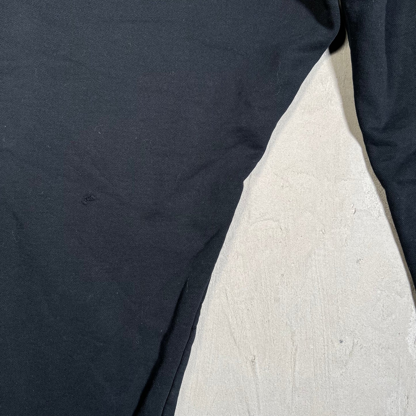 Evisu Double Back Pocket M Print Black Sweatpants Size XL USED x17699