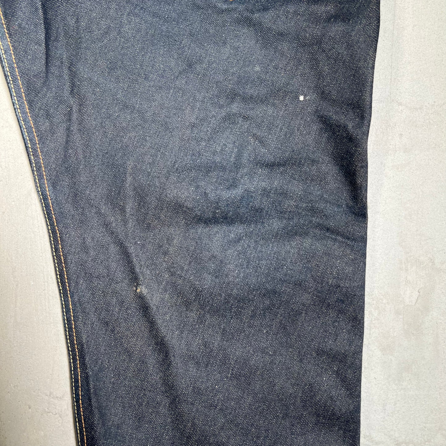 Evisu No.3 Lot Spiral Cut Selvedge Denim Size 40 USED x17690