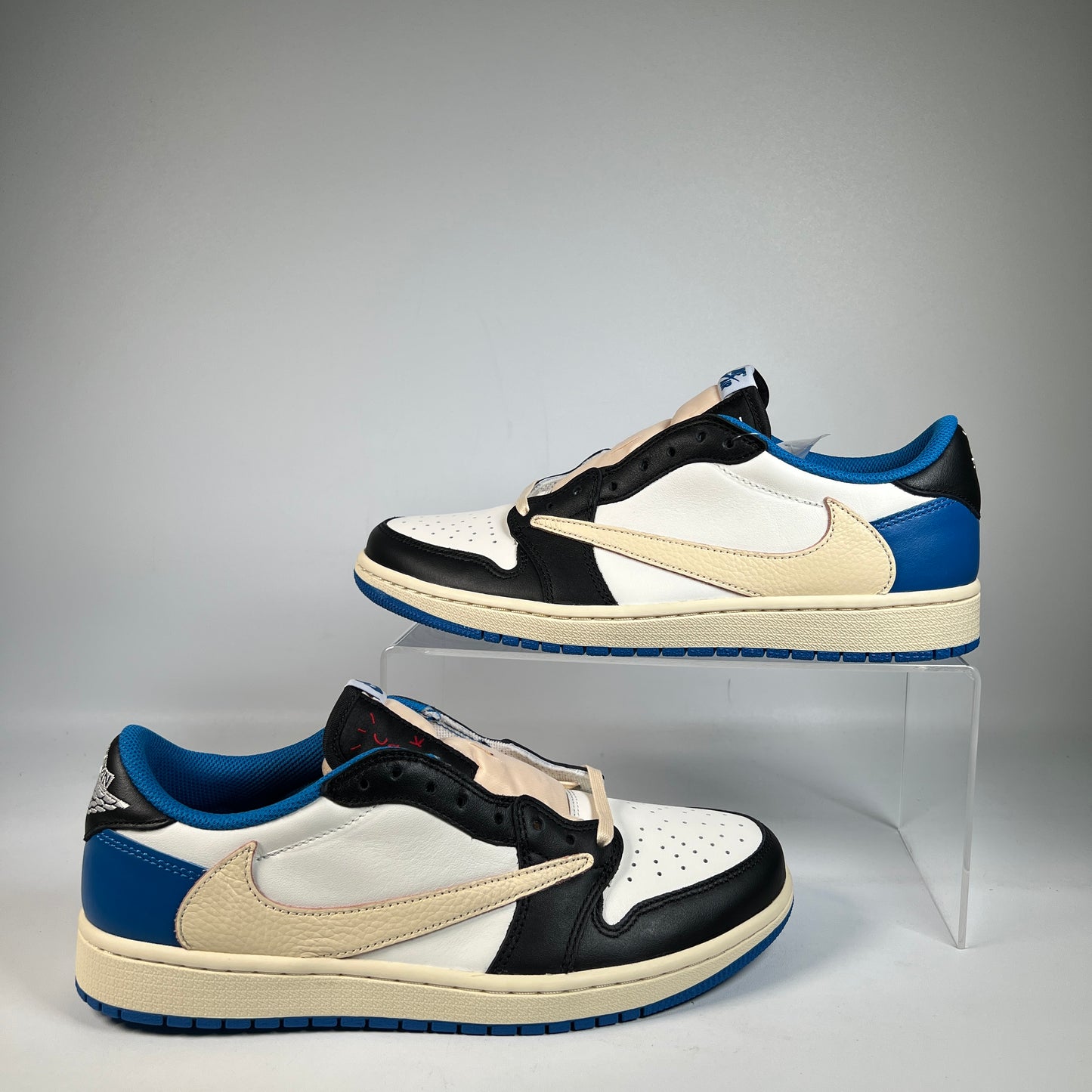 Jordan 1 Low Fragment Travis Scott (2021) Size 9..5 NEW s23097