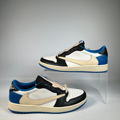 Jordan 1 Low Fragment Travis Scott (2021) Size 9..5 NEW s23097