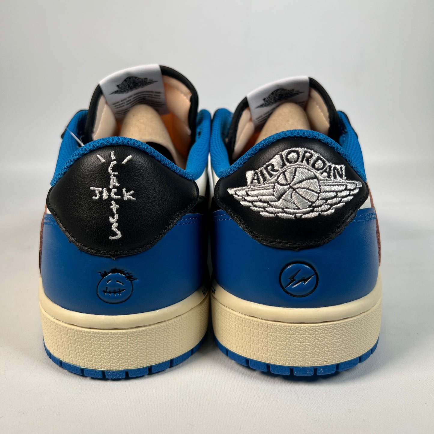 Jordan 1 Low Fragment Travis Scott (2021) Size 9..5 NEW s23097