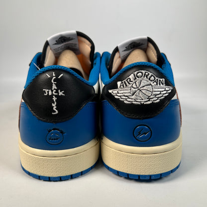 Jordan 1 Low Fragment Travis Scott (2021) Size 9..5 NEW s23097