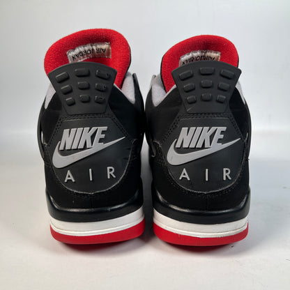 Jordan 4 Bred (2019) Size 9 USED s23087