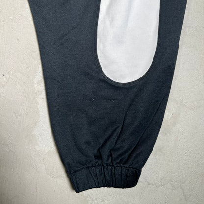 Evisu Big M Back Print Black Sweatpants Size XXL USED x17697