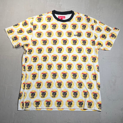 Supreme Black Cat Tee AOP (2024) Size XL USED x17681