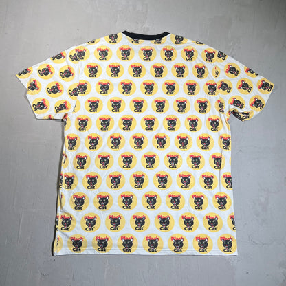 Supreme Black Cat Tee AOP (2024) Size XL USED x17681