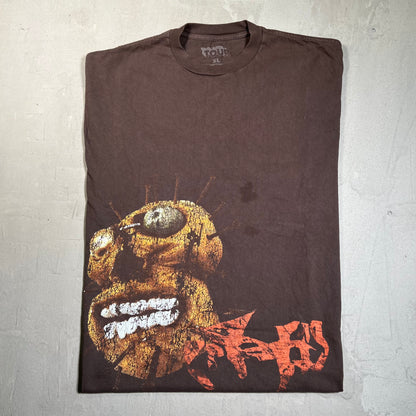 Travis Scott Utopia "Wherever you Are" Brown Tee Size XL USED x17684
