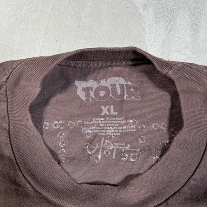 Travis Scott Utopia "Wherever you Are" Brown Tee Size XL USED x17684
