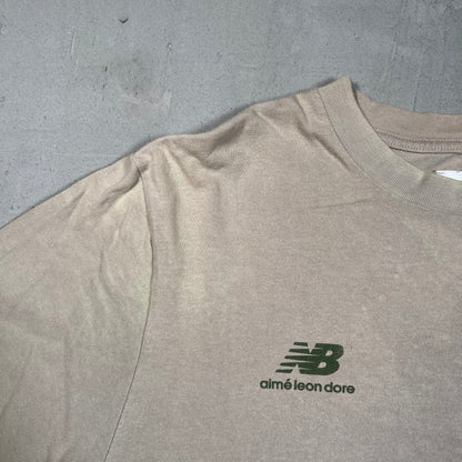 Aime Leon Dore New Balance 991 Crest Tan Tee Size XL USED x17691