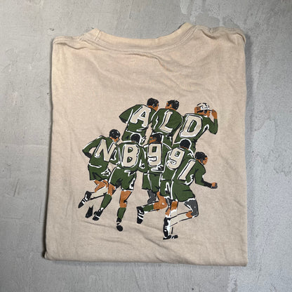 Aime Leon Dore New Balance 991 Crest Tan Tee Size XL USED x17691