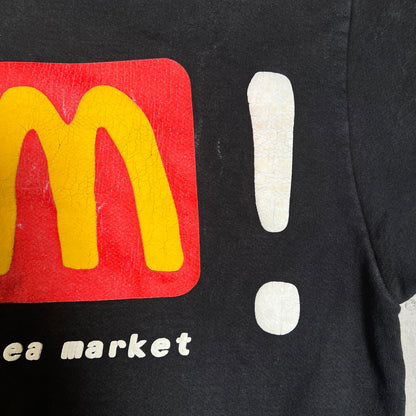 CPFM McDonalds Logos Black Hoodie Size Large USED x17748