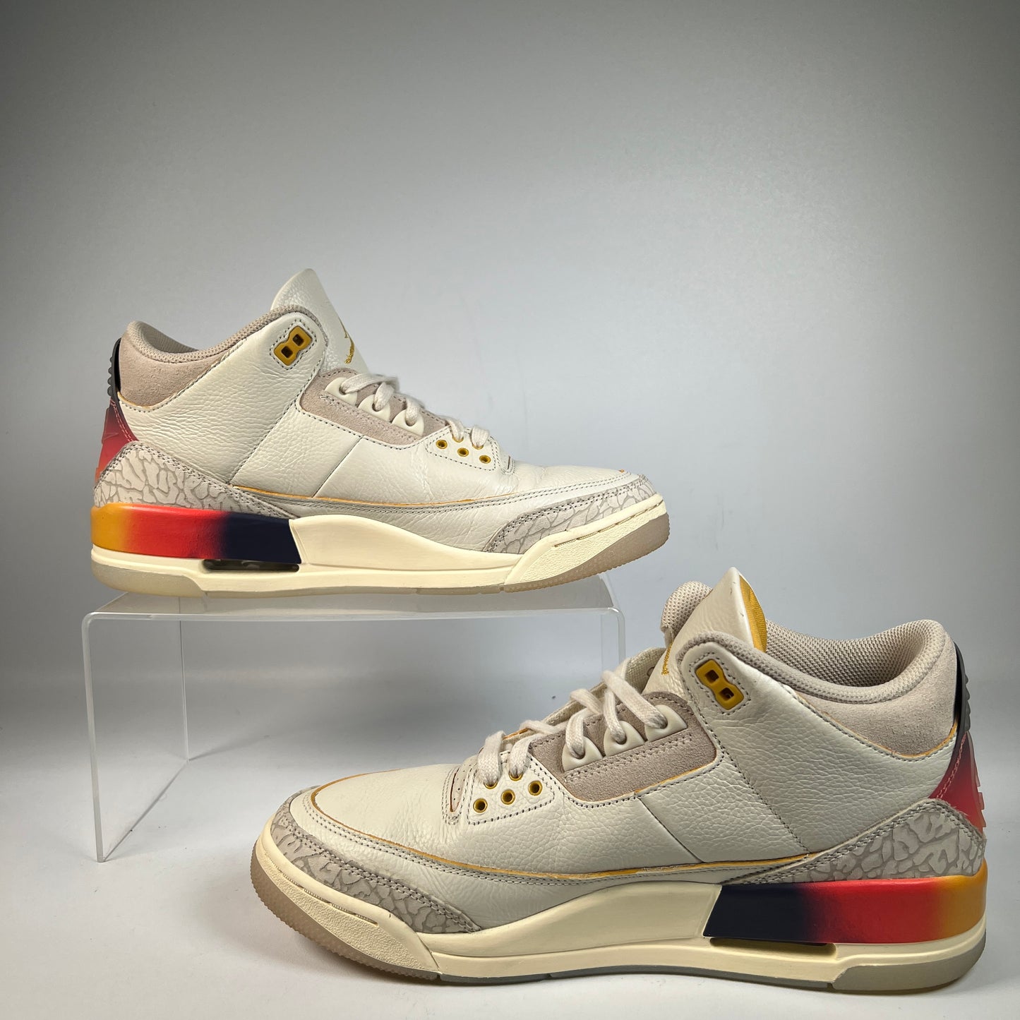 Jordan 3 J Balvin Medellin Sunset (2023) Size 10 USED s23151