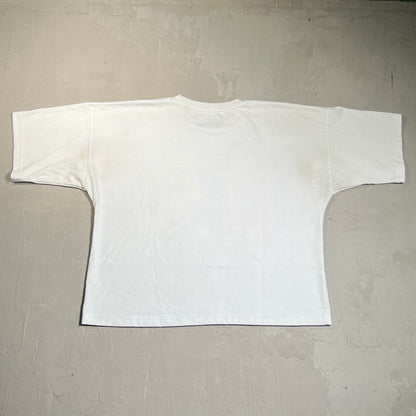 Heavon on Earth IPray White Tee Size Medium USED x17761