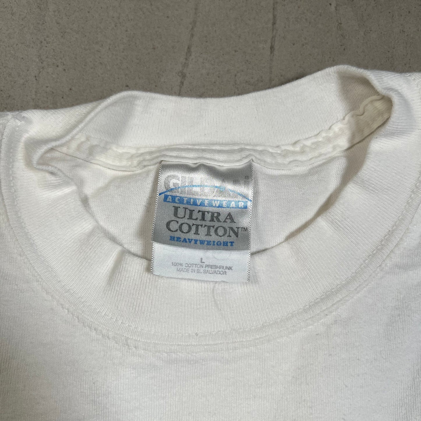 Y2K HBO Promo White Tee Size Large USED v19601