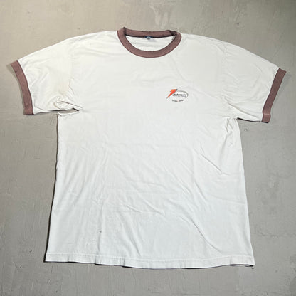 2004 Gatorade High School Athletics Ringer Tee White Size XL USED v19602