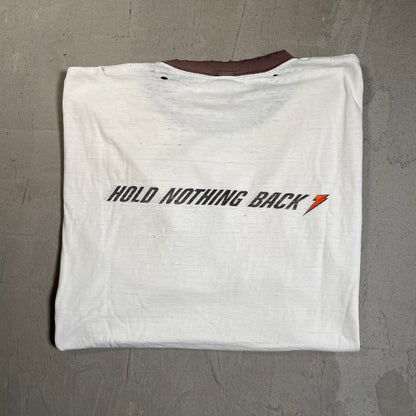 2004 Gatorade High School Athletics Ringer Tee White Size XL USED v19602