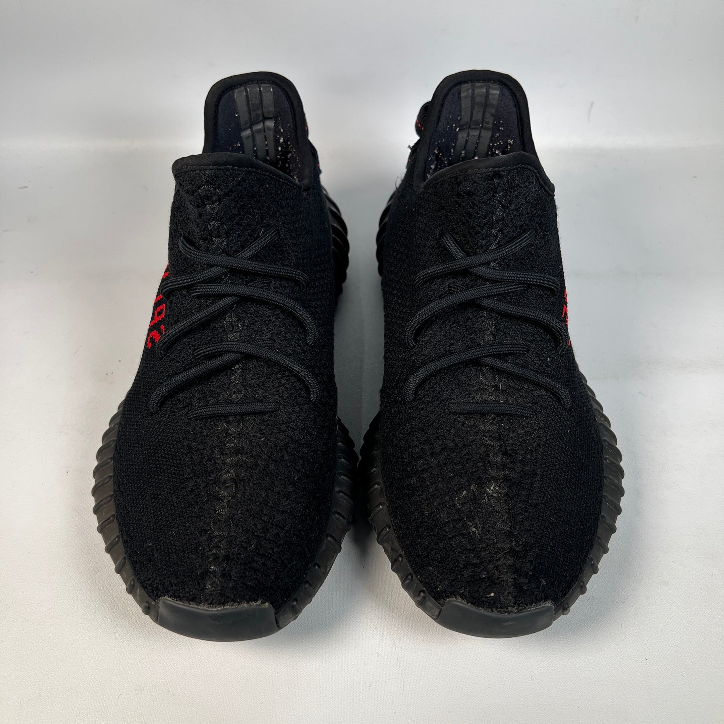 Yeezy 350 Black Red (2017) Size 10 USED s23115