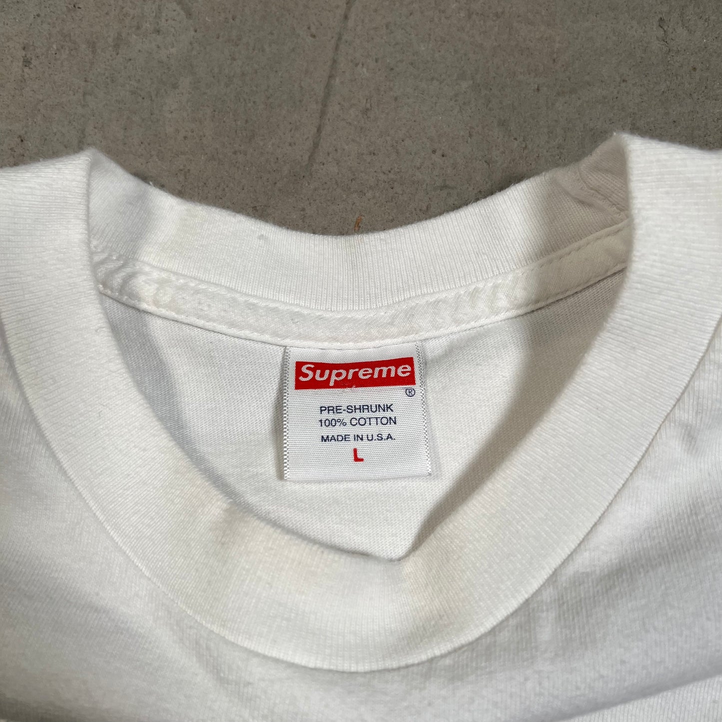 Supreme Gas Tee (2022) Size Large USED x17680