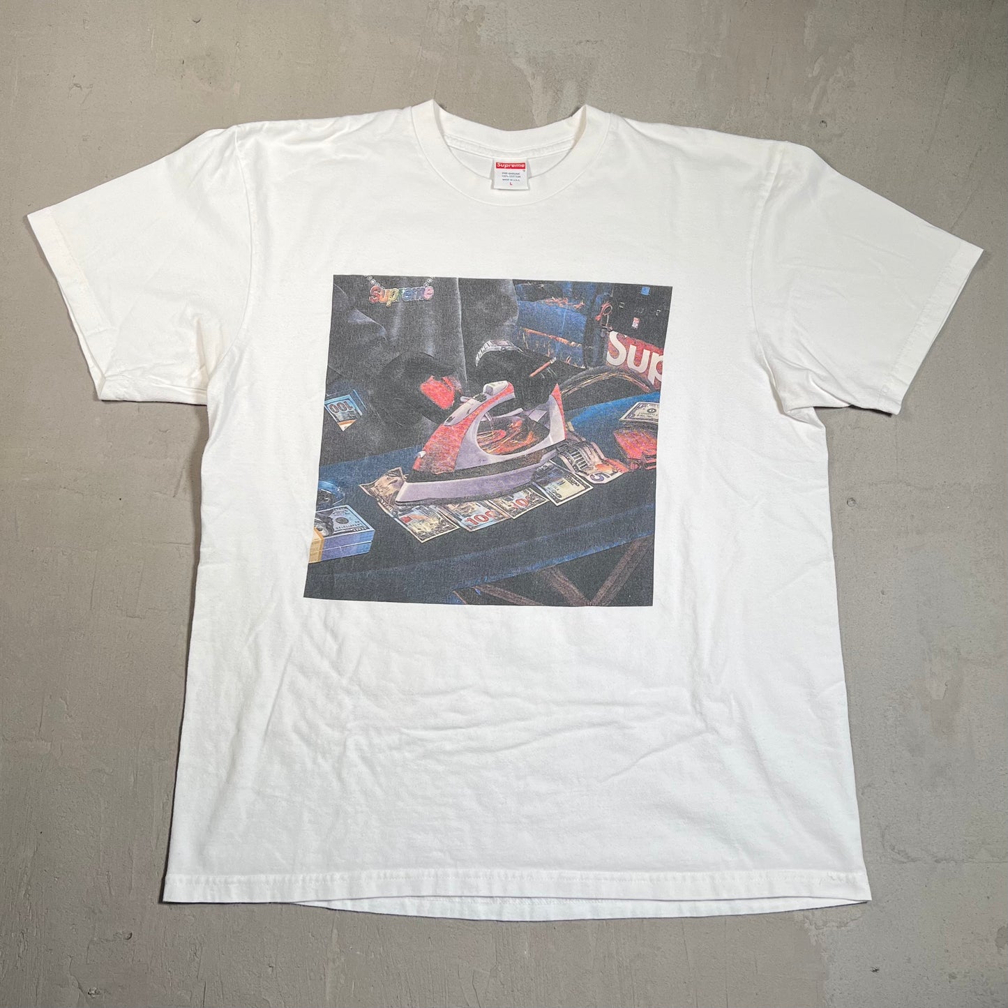 Supreme Gas Tee (2022) Size Large USED x17680