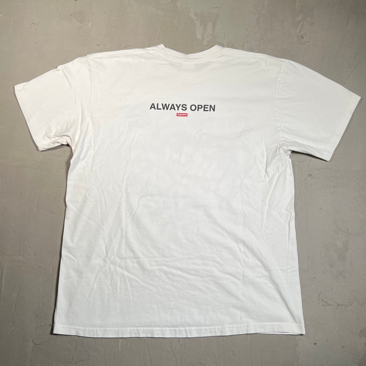 Supreme Gas Tee (2022) Size Large USED x17680
