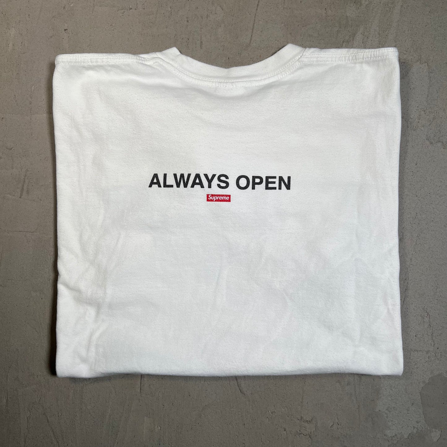 Supreme Gas Tee (2022) Size Large USED x17680
