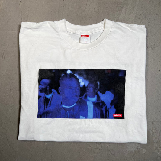 Supreme America Eats Its Young Tee White (2021) Size Large USED x17679