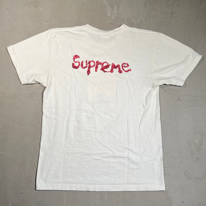Supreme Mike Hill Brains White Tee Size Medium USED x17633