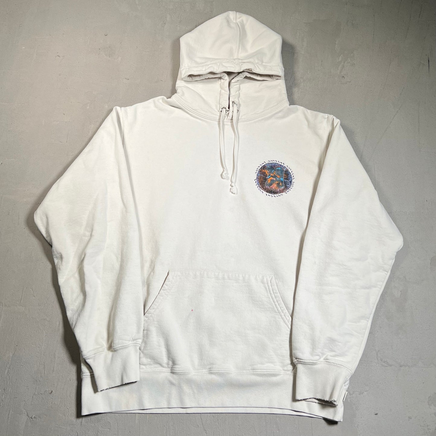 Supreme Embryo Hoodie White (2020) Size Large USED x17518