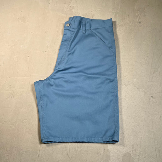 Carhartt WIP Light Blue Work Shorts Size 33 USED v19654