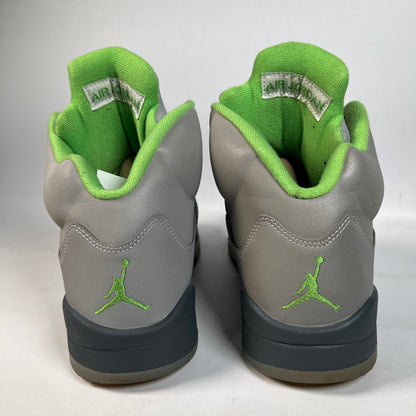 Jordan 5 Green Bean (2022) Size 9 USED s23064