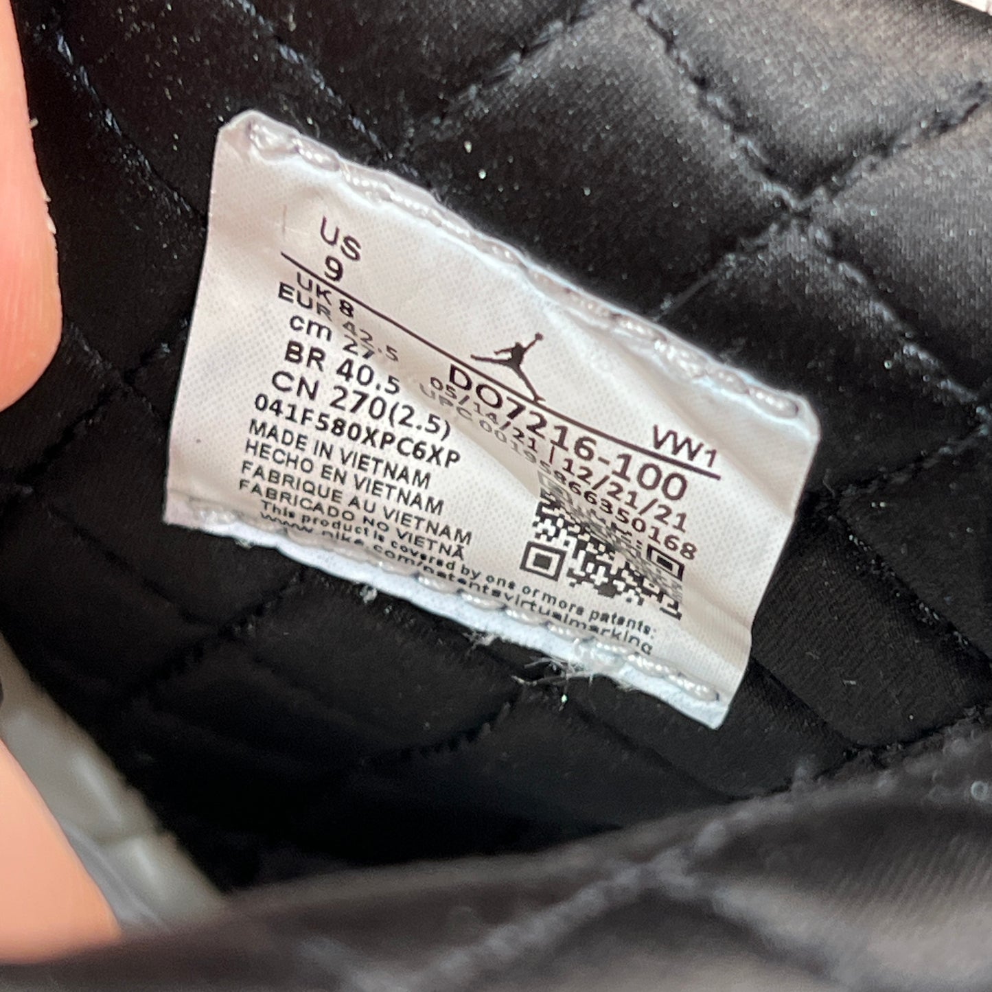 Jordan 2 A Ma Maniere Airness (2022) Size 9 USED s23052