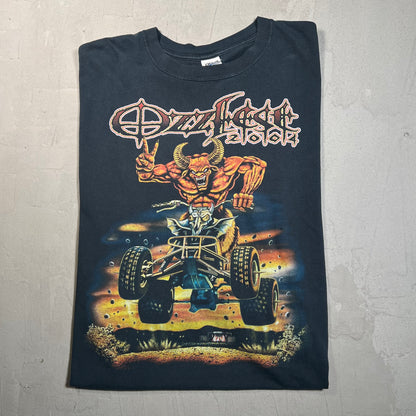 2004 Ozzfest Black Tour Tee Size XXL USED v19658
