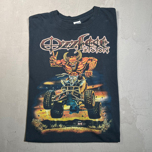 2004 Ozzfest Black Tour Tee Size XXL USED v19658