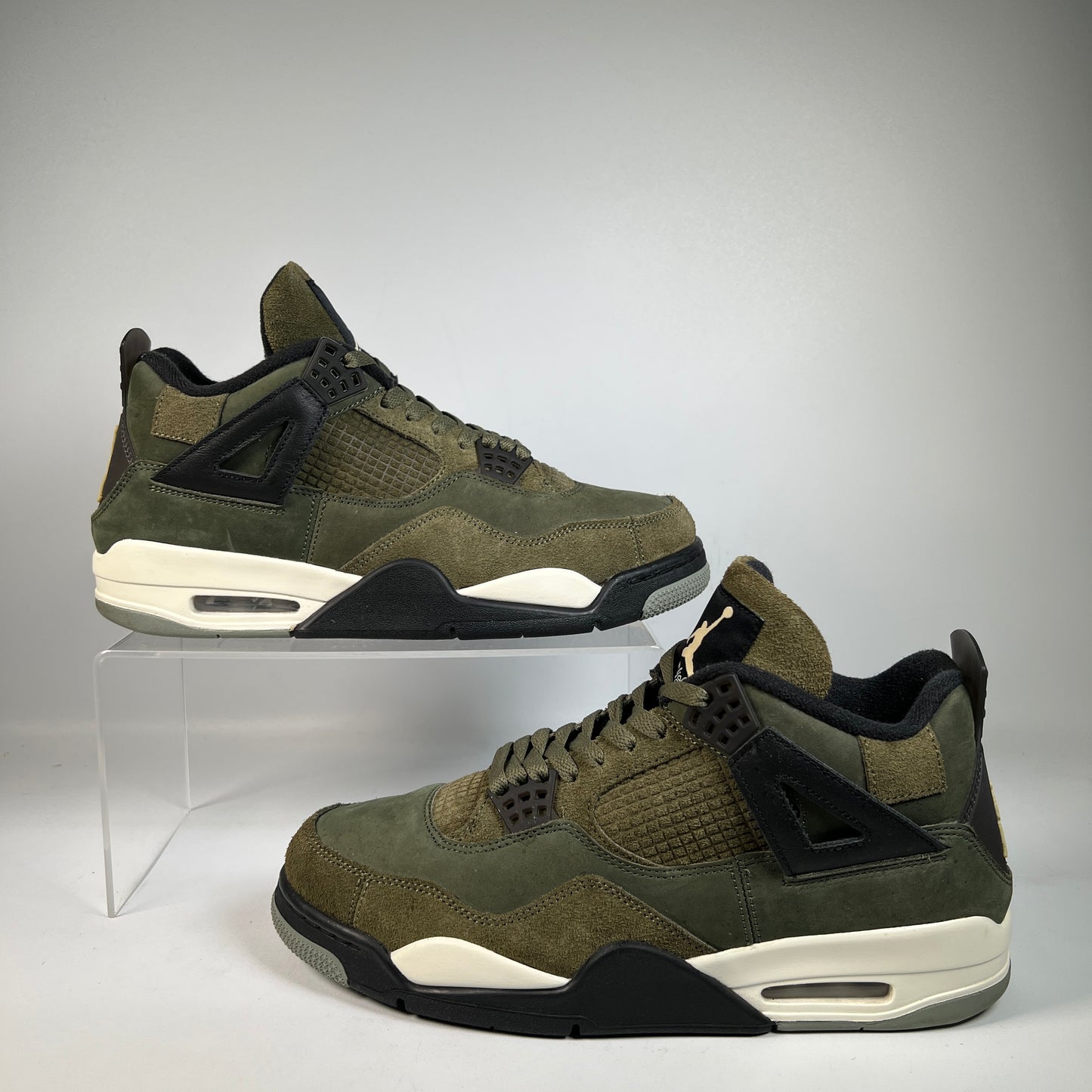 Jordan 4 Craft Medium Olive (2023) Size 10.5 USED s23063
