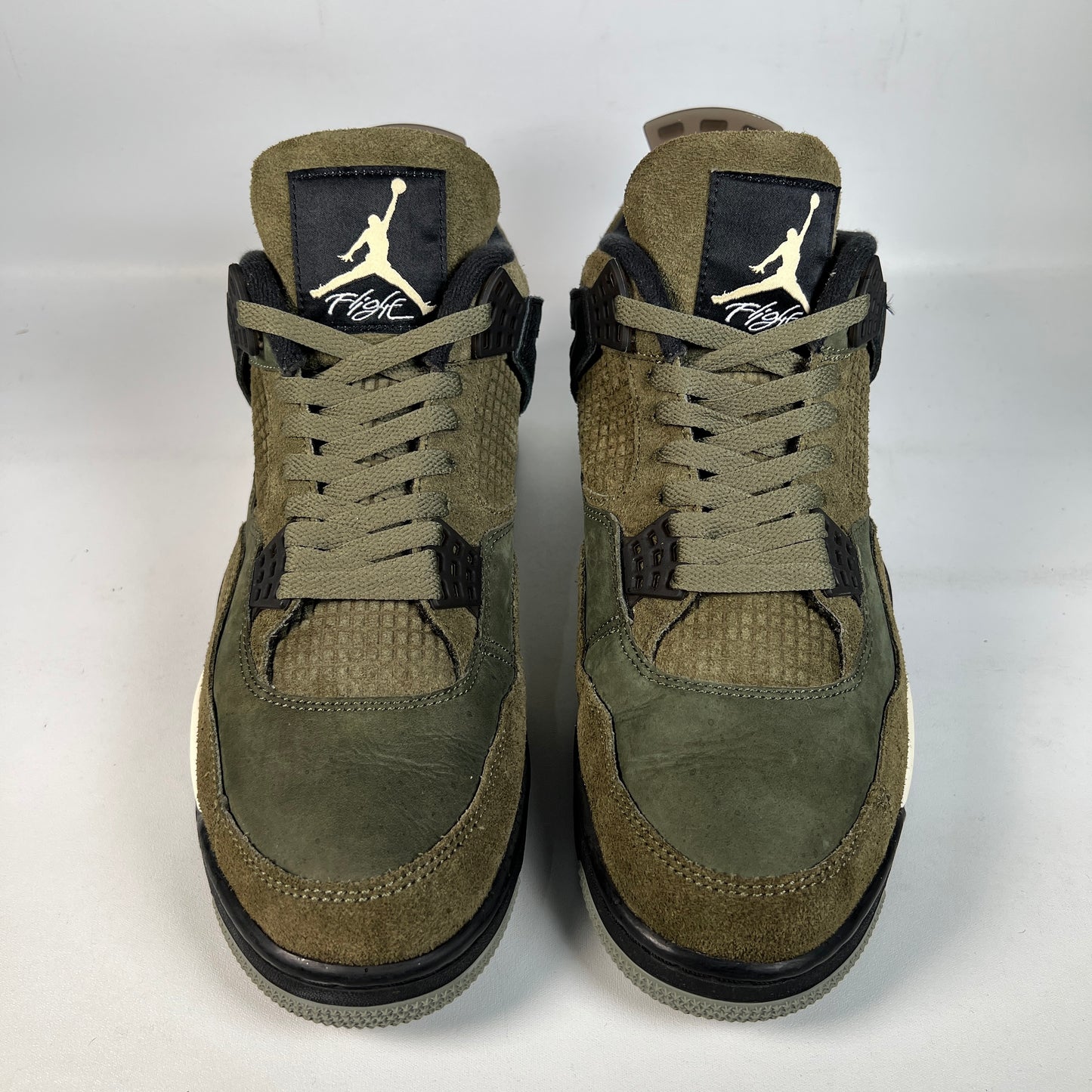 Jordan 4 Craft Medium Olive (2023) Size 10.5 USED s23063