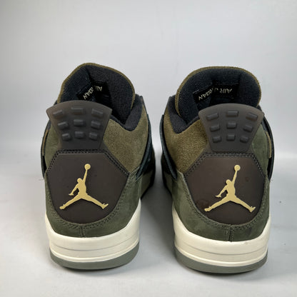 Jordan 4 Craft Medium Olive (2023) Size 10.5 USED s23063