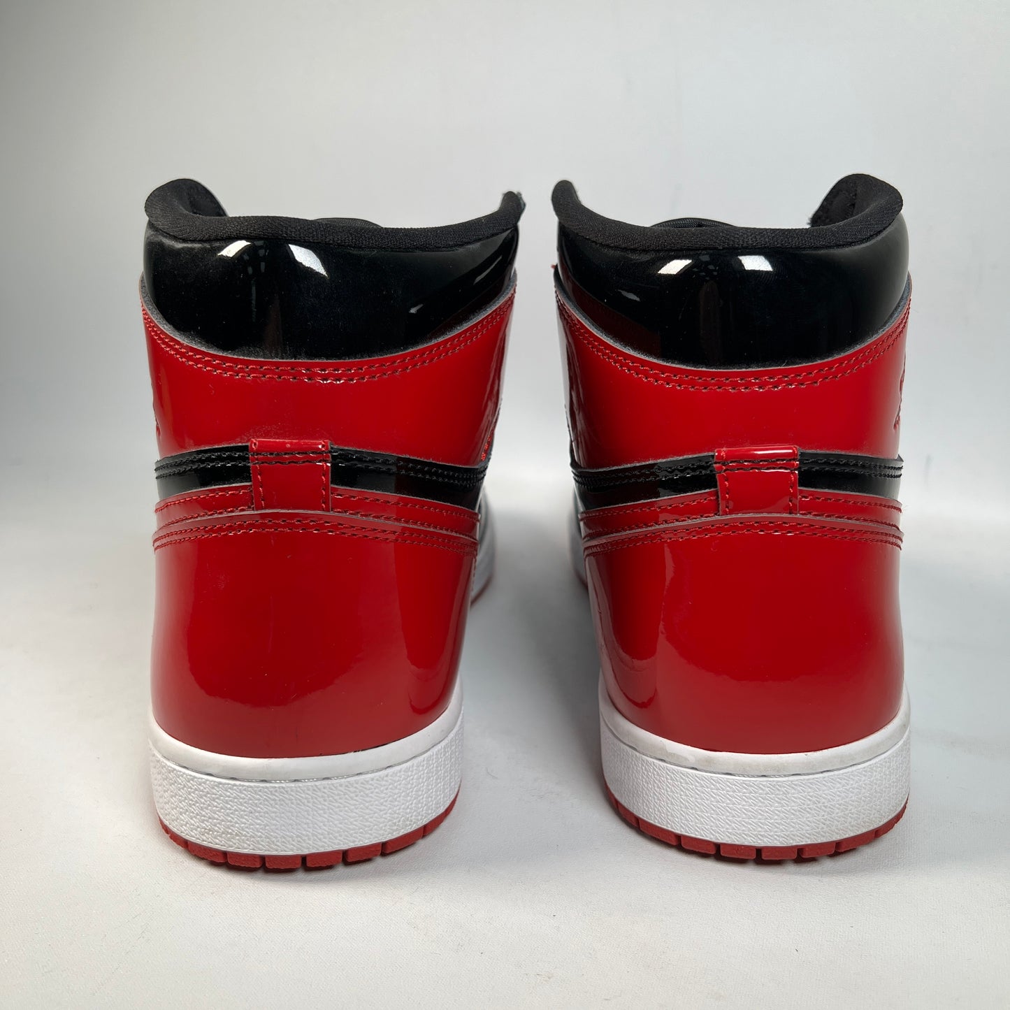 Jordan 1 High Patent Bred (2021) Size 11.5 USED s23187