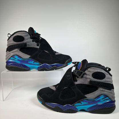 Jordan 8 Aqua (2025) Size 9 USED s23194