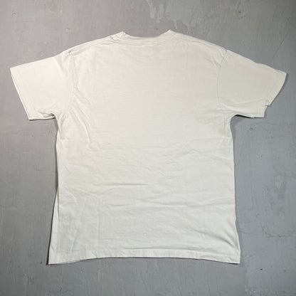 Supreme Smoke Natural White Tee Size Medium USED x17774
