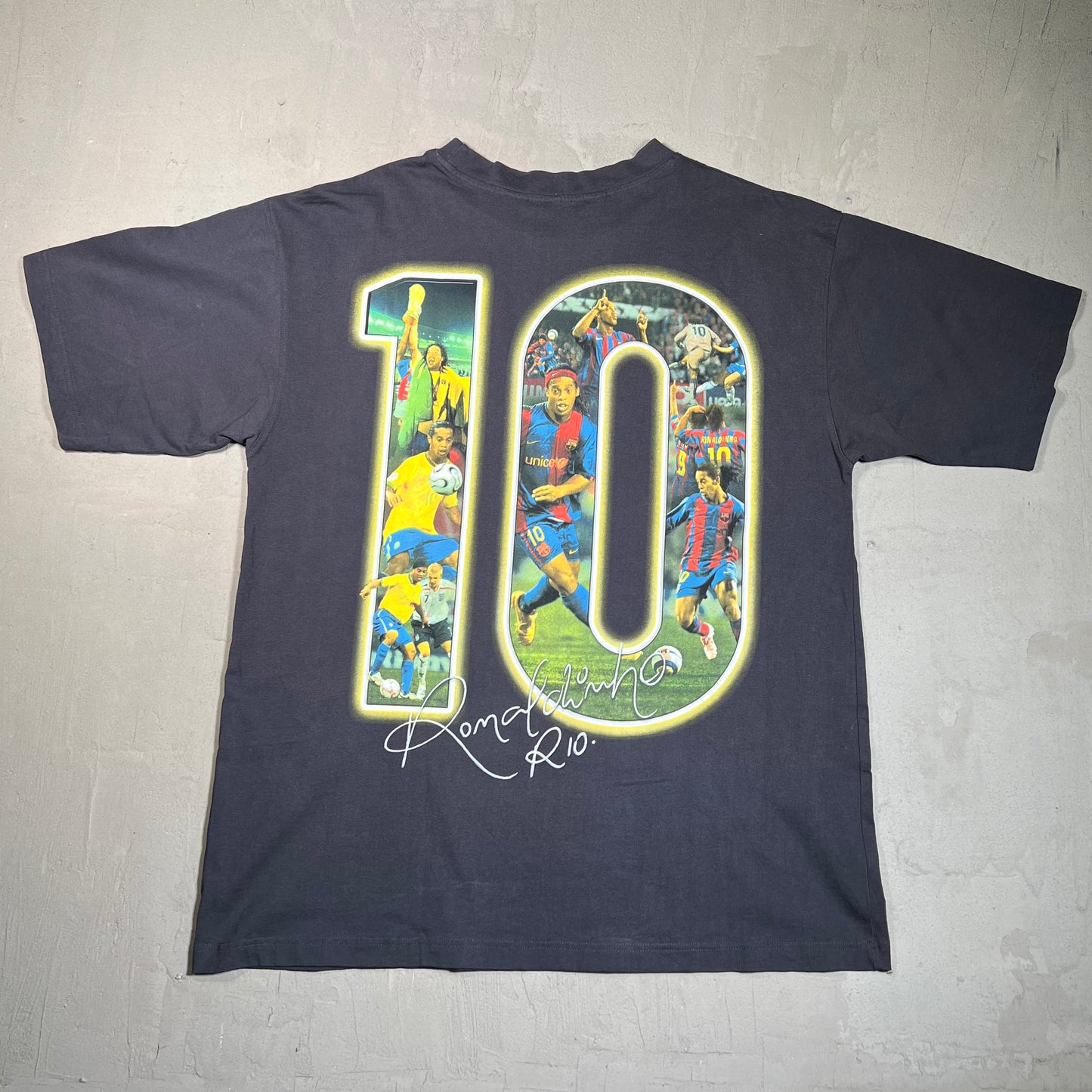 Marino Morwood Ronaldinho Rap Tee Size XXL USED x17780