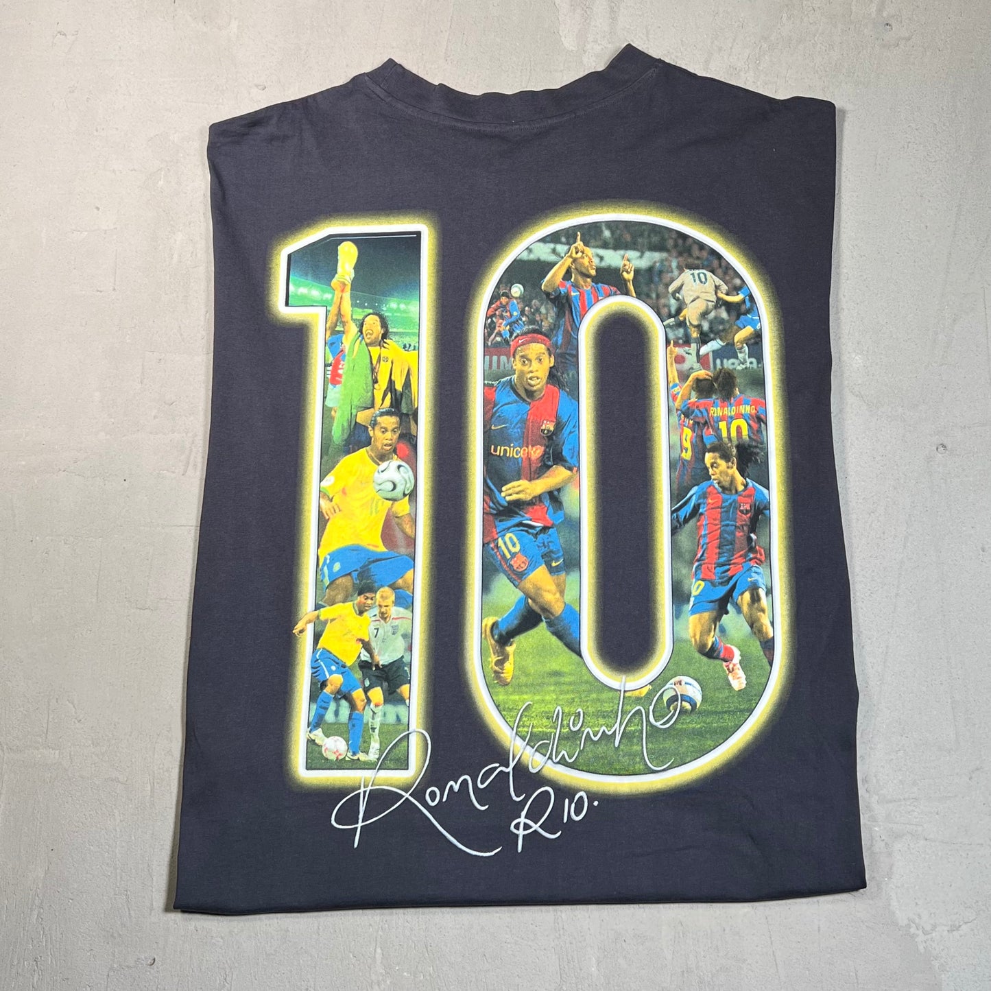 Marino Morwood Ronaldinho Rap Tee Size XXL USED x17780
