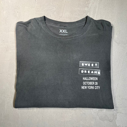 Travis Scott Sweet Dream Halloween NYC Grey Longsleeve Size XXL USED x17781