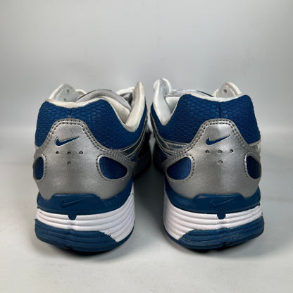 Nike P-6000 Court Blue Metallic Silver (2026) Size 10 USED s23140