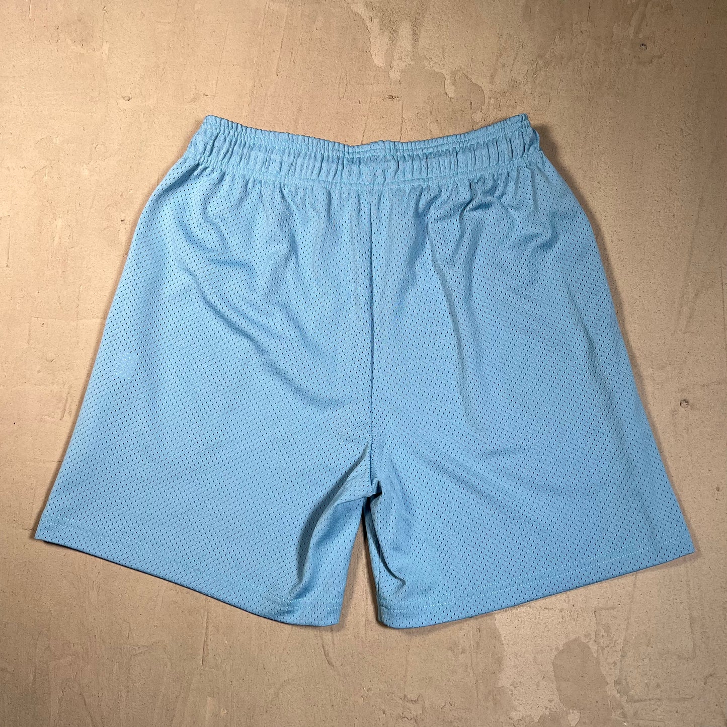 Eric Emanuel Carolina Blue Mesh Shorts Size Medium NEW x17773