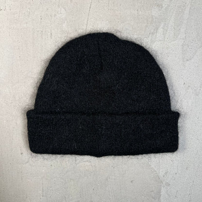 Supreme Mohair Black Beanie USED x17770