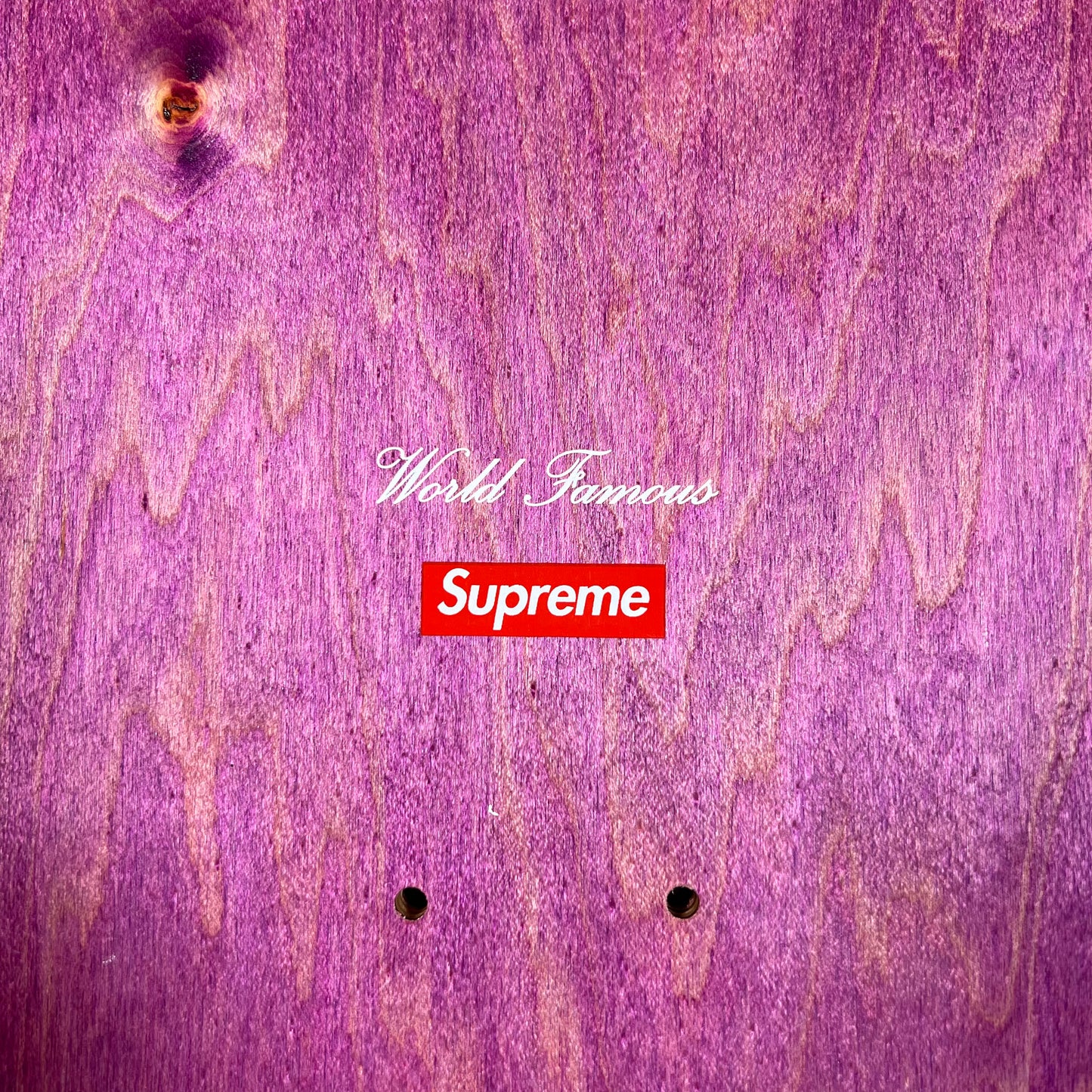 Supreme Gonz Ramm Purple Skateboard NEW x17620