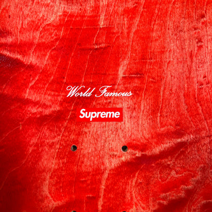 Supreme Spin Skateboard Red Deck (2016) NEW x17452
